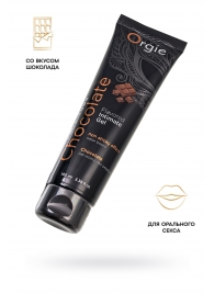 Интимный гель на водной основе Lube Tube Chocolate с шоколадным вкусом - 100 мл. - ORGIE - купить с доставкой в Евпатории