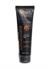 Интимный гель на водной основе Lube Tube Chocolate с шоколадным вкусом - 100 мл. - ORGIE - купить с доставкой в Евпатории
