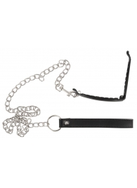 Зажим для половых губ с поводком Pussy Clamp With A Leash - Orion - купить с доставкой в Евпатории