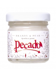 Массажная свеча Brandy   Pear - 35 мл. - Pecado - купить с доставкой в Евпатории