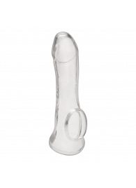 Прозрачная насадка на пенис Transparent Penis Enhancing Sleeve Extension - 15,9 см. - BlueLine - в Евпатории купить с доставкой