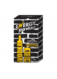 Стимулирующий гель для двоих Energy Power с эффектом вибрации - 15 гр. - HotFlowers - купить с доставкой в Евпатории