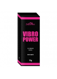 Жидкий вибратор Vibro Power со вкусом тутти-фрутти - 15 гр. - HotFlowers - купить с доставкой в Евпатории