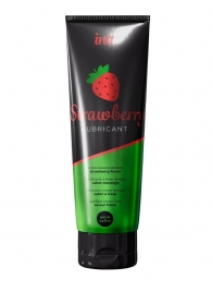 Смазка на водной основе с ароматом клубники Strawberry Lubricant - 100 мл. - INTT - купить с доставкой в Евпатории