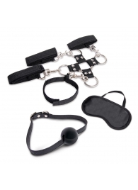 Набор для фиксации из 7 предметов Hogtie   Ball Gag Kit - Lux Fetish - купить с доставкой в Евпатории