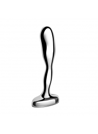 Стальной стимулятор простаты Stainless Steel Prostate Plug - 11,5 см. - b-Vibe - в Евпатории купить с доставкой