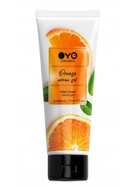 Лубрикант на водной основе OYO Aroma Gel Orange с ароматом апельсина - 75 мл. - OYO - купить с доставкой в Евпатории