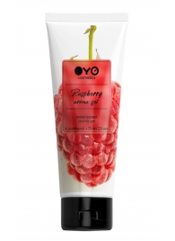 Лубрикант на водной основе OYO Aroma Gel Raspberry с ароматом малины - 75 мл. - OYO - купить с доставкой в Евпатории