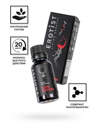 Возбуждающие капли для женщин Erotist Love Potion - 20 мл. - Erotist Libido Booster - купить с доставкой в Евпатории