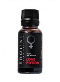 Возбуждающие капли для женщин Erotist Love Potion - 20 мл. - Erotist Libido Booster - купить с доставкой в Евпатории