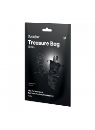 Черный мешочек для хранения игрушек Treasure Bag L - Satisfyer - купить с доставкой в Евпатории