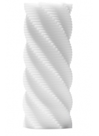 Белый 3D мастурбатор SPIRAL - Tenga - в Евпатории купить с доставкой