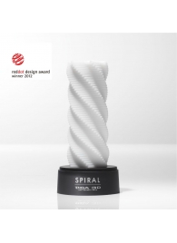 Белый 3D мастурбатор SPIRAL - Tenga - в Евпатории купить с доставкой
