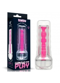 Светящийся в темноте мастурбатор 8.5 Lumino Play Masturbator - Lovetoy - в Евпатории купить с доставкой