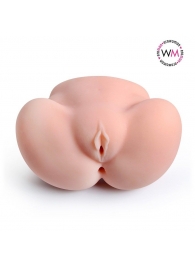Реалистичный мастурбатор с двумя функциональными отверстиями - Erowoman-Eroman - в Евпатории купить с доставкой