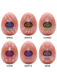 Набор из 6 мастурбаторов-яиц Tenga Egg Variety Pack V - Tenga - в Евпатории купить с доставкой