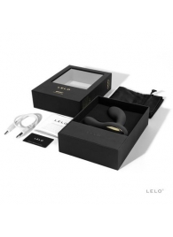 Чёрный перезаряжаемый стимулятор простаты Bruno Black - Lelo - в Евпатории купить с доставкой