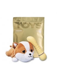 Желтый вибратор G-точки Shibae Toys - 17,5 см. - Friday Bae