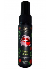 Спрей для горла Deep Throat с десенсибилизирующим эффектом и вкусом клубники - 50 мл. - БиоМед - купить с доставкой в Евпатории