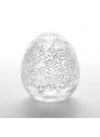 Мастурбатор-яйцо Keith Haring EGG PARTY - Tenga - в Евпатории купить с доставкой