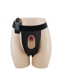 Полый вибрострапон на регулируемых трусиках Draven - 17,5 см. - Baile - купить с доставкой в Евпатории