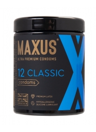 Классические презервативы MAXUS Classic - 12 шт. - Maxus - купить с доставкой в Евпатории