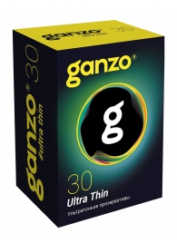 Супертонкие презервативы Ganzo Ultra thin - 30 шт. - Ganzo - купить с доставкой в Евпатории