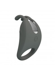 Серое эрекционное кольцо с вибрацией Master Ring - Baile - в Евпатории купить с доставкой