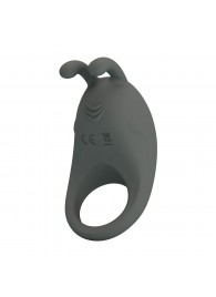 Серое эрекционное кольцо с вибрацией Master Ring - Baile - в Евпатории купить с доставкой