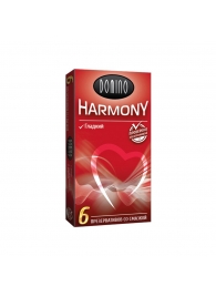 Гладкие презервативы Domino Harmony - 6 шт. - Domino - купить с доставкой в Евпатории