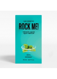 Жидкий вибратор Nuei Rock Me! с ароматом мяты - 20 мл. - Nuei cosmetics - купить с доставкой в Евпатории