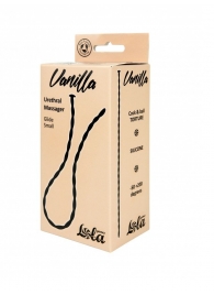 Черный уретральный массажер Glide Small - 30 см. - Lola Games - купить с доставкой в Евпатории