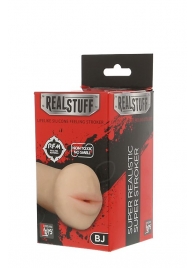 Нежный мастурбатор-ротик REALSTUFF 5INCH MASTURBATOR BJ - Dream Toys - в Евпатории купить с доставкой