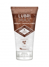 Интимный гель-смазка на водной основе Lubrimax Magic Cappuccino - 75 мл. - ИнтелБИО - купить с доставкой в Евпатории