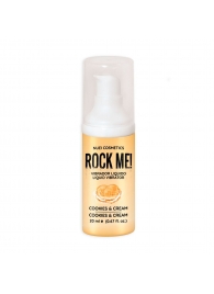 Жидкий вибратор Nuei Rock Me! с ароматом печенья и сливок - 20 мл. - Nuei cosmetics - купить с доставкой в Евпатории