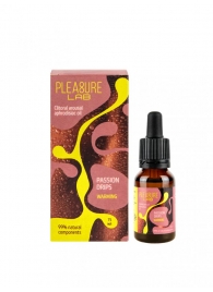 Капли с согревающим эффектом Passion Drips Warming - 15 мл. - Pleasure Lab - купить с доставкой в Евпатории