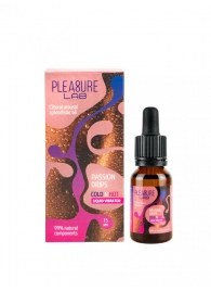 Жидкий вибратор Passion Drips Cold n Hot - 15 мл. - Pleasure Lab - купить с доставкой в Евпатории