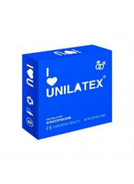 Классические презервативы Unilatex Natural Plain - 3 шт. - Unilatex - купить с доставкой в Евпатории