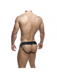 Телесный фаллопротез на черных эластичных ремнях 7 Inch Hollow Strap On - 17 см. - Blush Novelties - купить с доставкой в Евпатории
