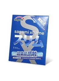 Презерватив Sagami Xtreme FEEL FIT 3D - 1 шт. - Sagami - купить с доставкой в Евпатории