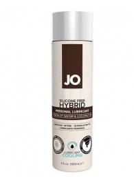 Водно-масляный лубрикант с охлаждающим эффектом JO Silicon free Hybrid Lubricant COOLING - 120 мл. - System JO - купить с доставкой в Евпатории