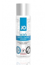 Возбуждающий лубрикант на водной основе JO Personal Lubricant H2O Warming - 60 мл. - System JO - купить с доставкой в Евпатории