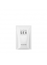 Полоски для орального секса Slow Sex Oral Sex Strips - 7 шт. - Bijoux Indiscrets - купить с доставкой в Евпатории