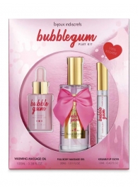 Набор средств для массажа и ласк Bubblegum Play Kit - Bijoux Indiscrets - купить с доставкой в Евпатории