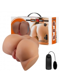 Карамельный мастурбатор-полуторс Emilia с вибрацией - Baile - в Евпатории купить с доставкой