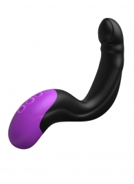 Черно-фиолетовый вибромассажёр простаты Hyper-Pulse P-Spot Massager - Pipedream - в Евпатории купить с доставкой