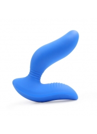 Синий вибромассажер простаты 3,5’’ Curve P-spot Massager - 12 см. - Erokay - в Евпатории купить с доставкой