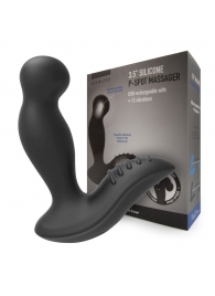 Черный вибромассажер простаты 3,5’’ P-spot Massager - 12,5 см. - Erokay - в Евпатории купить с доставкой