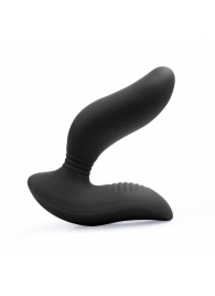 Черный вибромассажер простаты 3,5’’ Curve P-spot Massager - 12 см. - Erokay - в Евпатории купить с доставкой