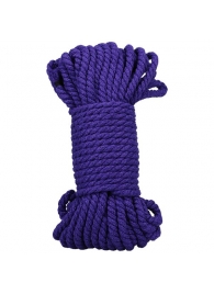 Фиолетовая верёвка для связывания и фиксации Bind Tie - 15,24 м. - Doc Johnson - купить с доставкой в Евпатории